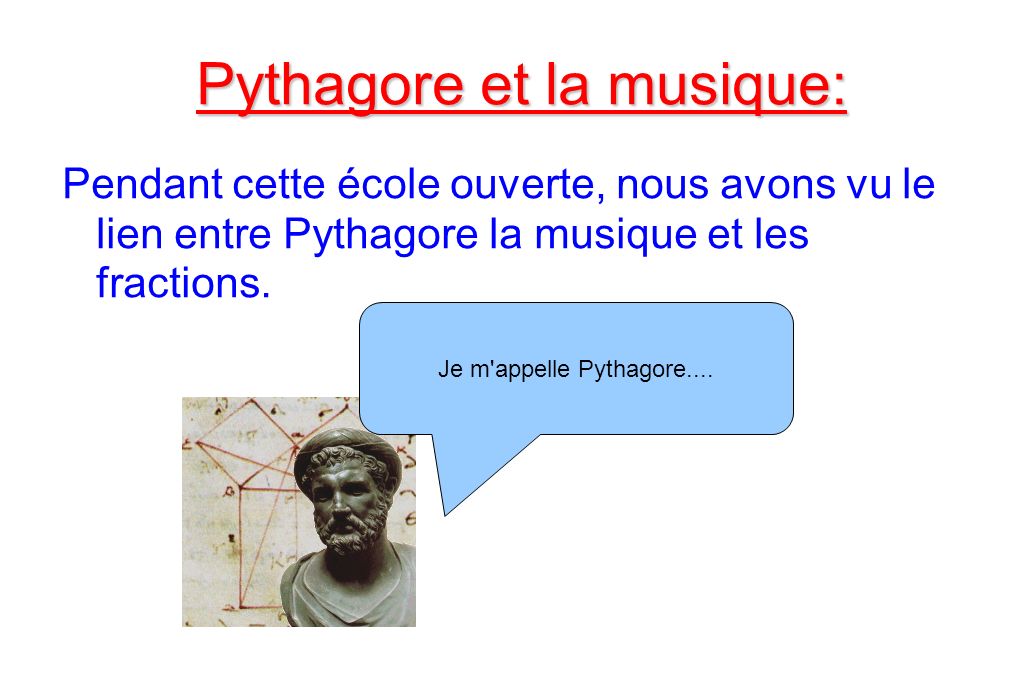 pythagore et la musique